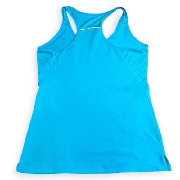 ATHLETA Women’s Blue Racerback Performance Tank Top Size Large Style #841141 - Picture 2 of 6